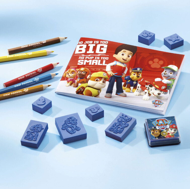Paw Patrol - Stempelsæt - 14 Dele
