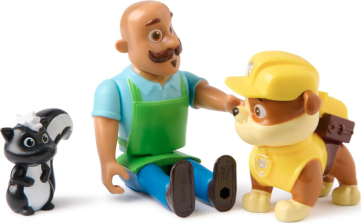 Paw Patrol - Rubble Mr Porter - Figur Legesæt
