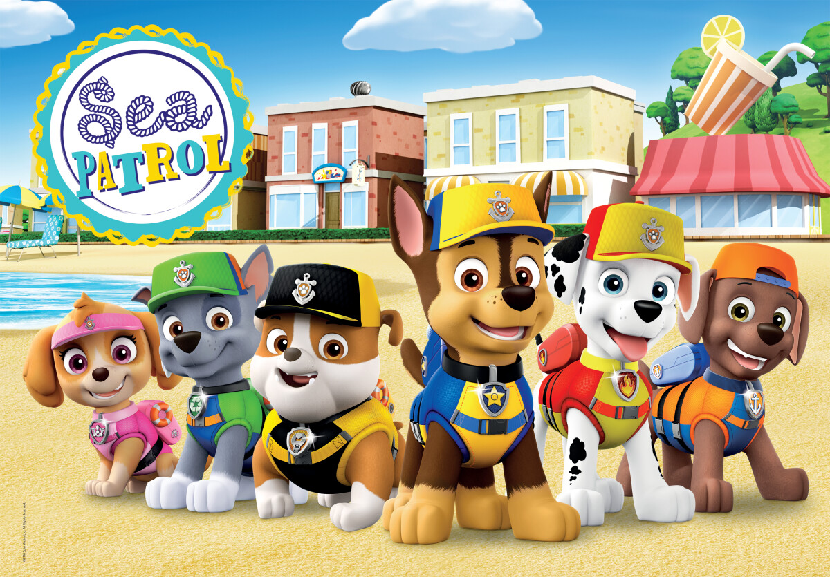 Paw Patrol Puslespil Super Color Clementoni 2x20 Brikker Se Tilbud Og Køb På Guccadk 