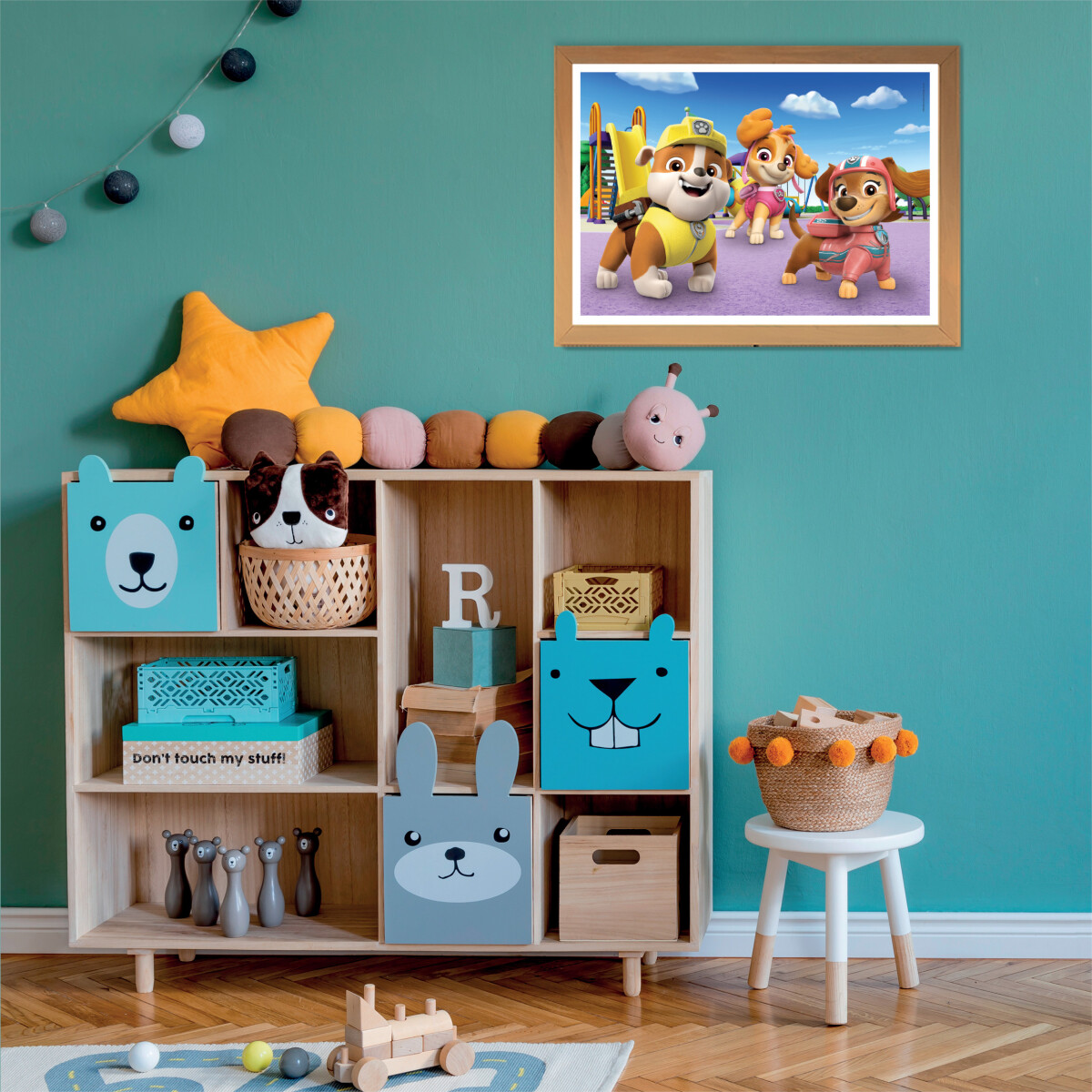 Paw Patrol Puslespil - Super Color - Clementoni - 2X20 Brikker