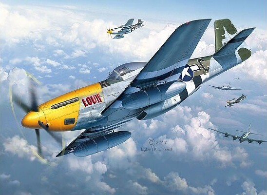 Revell - P-51D-5Na Mustang Fly Byggesæt - 1 32 - 64148