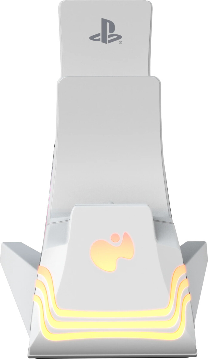 Pdp Afterglow Wave Dual Charger White