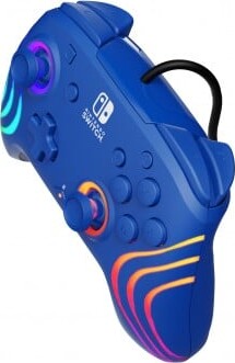 Pdp Afterglow Wave Wired Controller Blue Switch