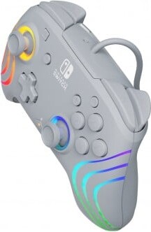Pdp Afterglow Wave Wired Controller Grey Switch