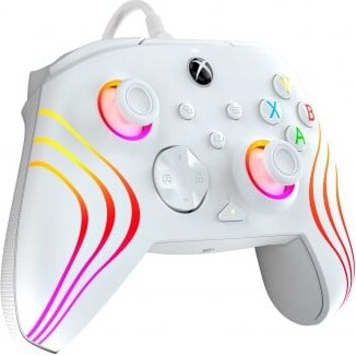 Pdp Afterglow Wave Wired Controller White Licensed Xbox