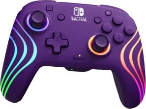 Pdp Afterglow Wave Wireless Controller Purple Switch