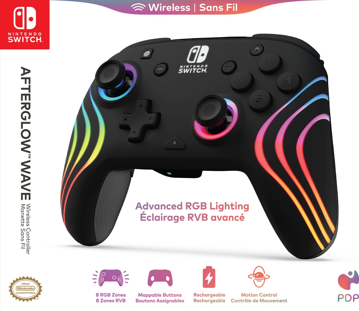Pdp Afterglow Wave Wireless Controller