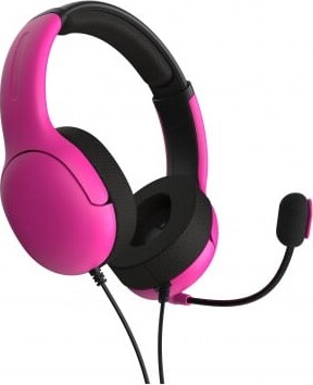 Pdp Airlite Headset Wired Nebula Pink