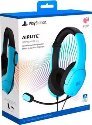 Pdp Airlite Headset Wired Neptune Blue