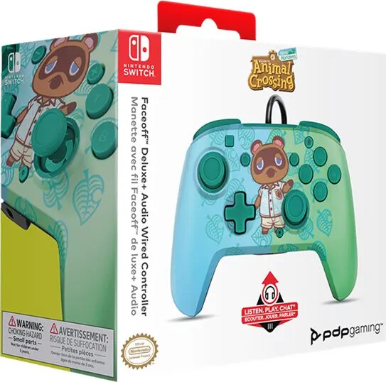 Pdp - Nintendo Switch Controller - Animal Crossing - Tom Nook