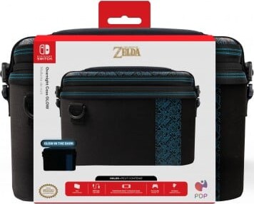 Pdp Overnight Glow Case Sheikah Shoot Pull-N-Go Switch
