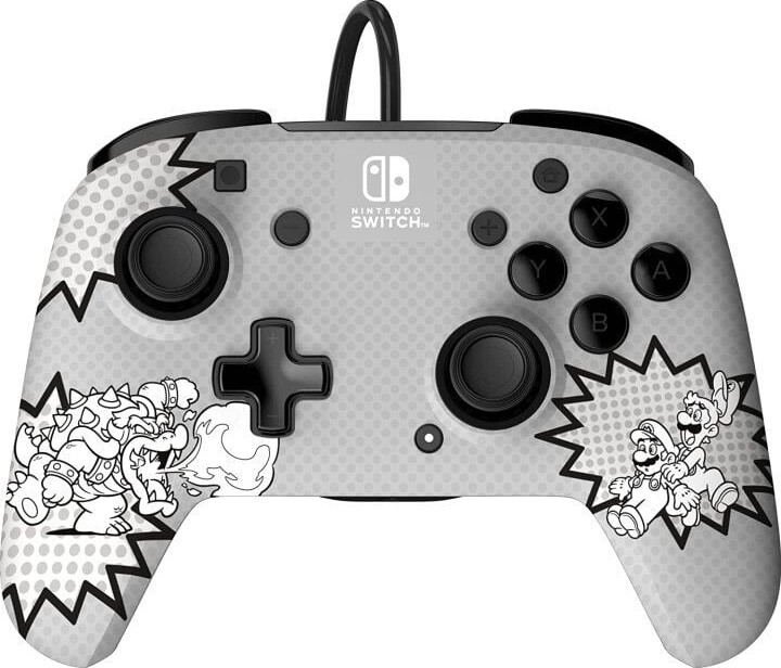Pdp - Rematch Controller - Super Mario - Grå