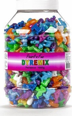 Pearl N Fun Perler - Dyr - 25 Mm - 1000 G I Bøtte