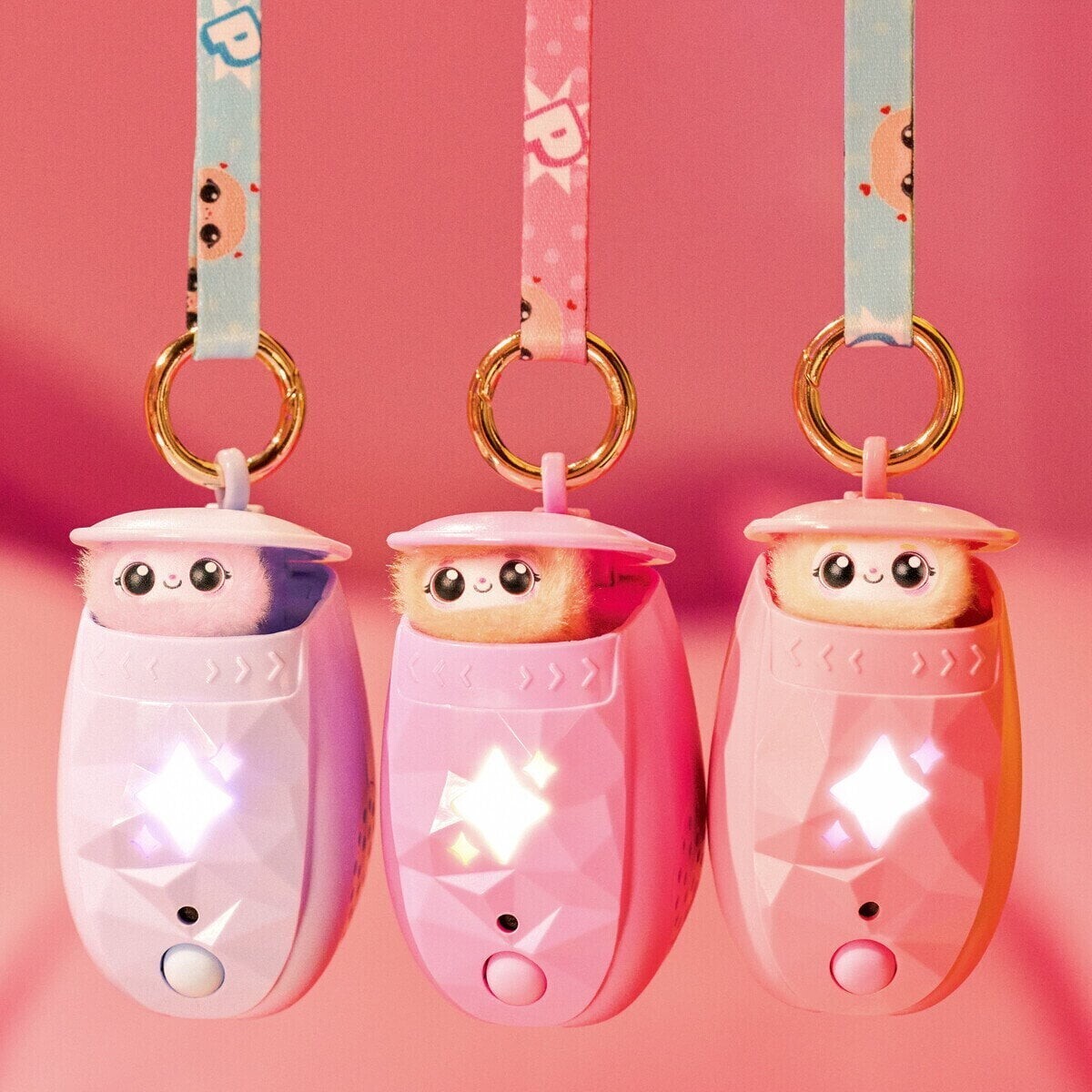 Peekimo - Portable Interactive Pet - Pink Penny
