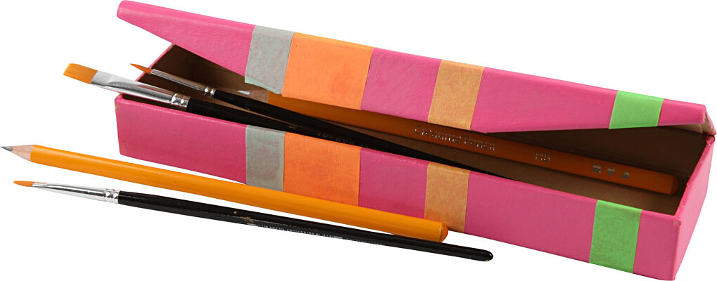 Penalhus I Pap - Diy - 21X6X2 5 Cm