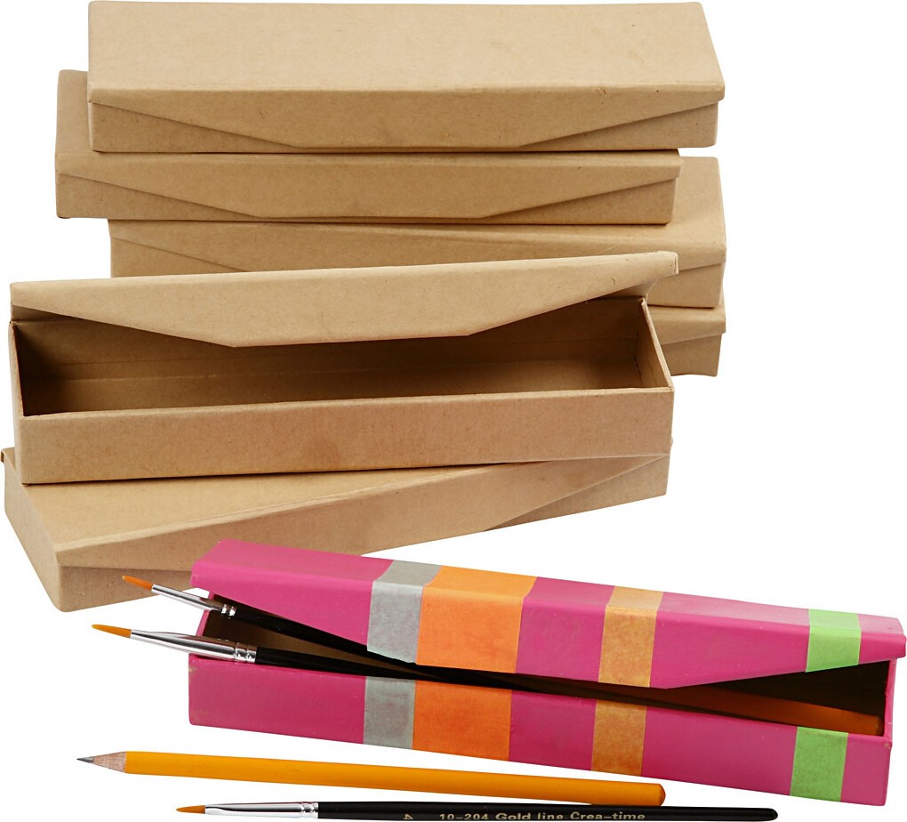 Penalhuse I Pap - Diy - 21X6X2 5 Cm - 12 Stk