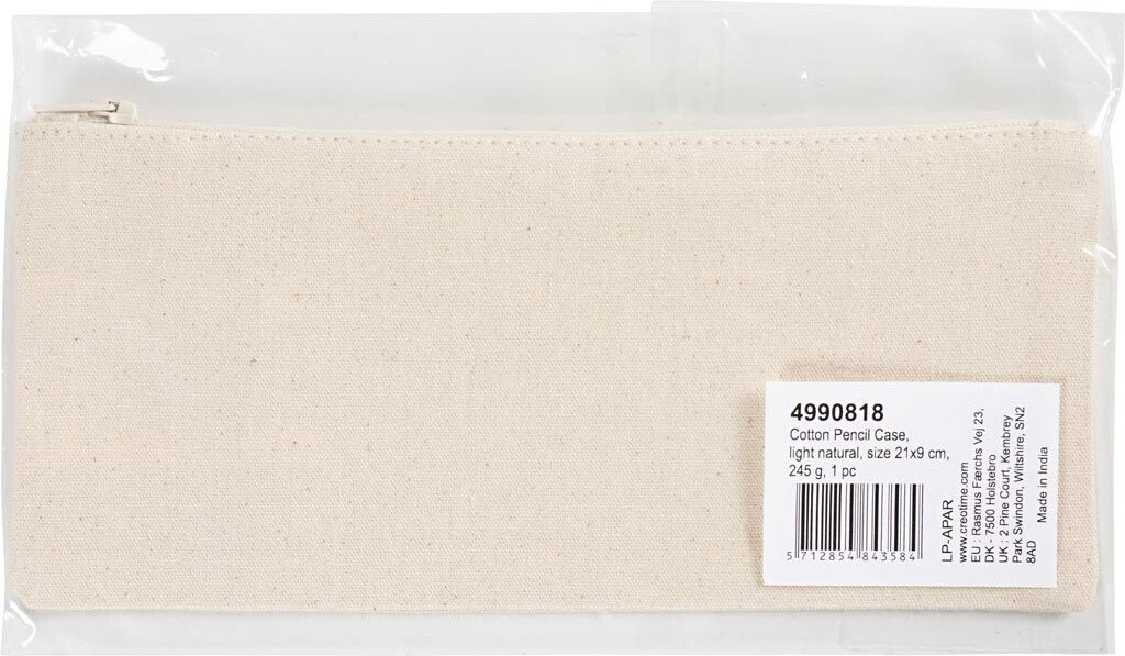 Penalhus - Str 21X9 Cm - 245 G - Lys Natur - 1 Stk