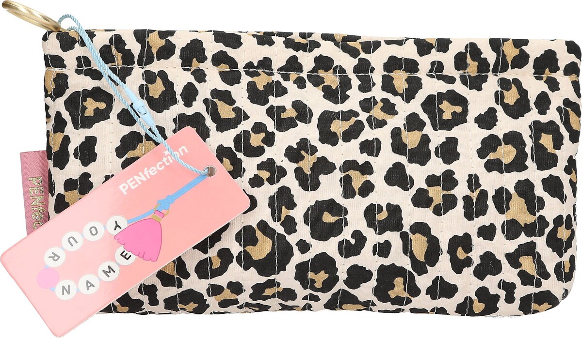 Penalhus - Quiltet Med Leopard Print - Penfection