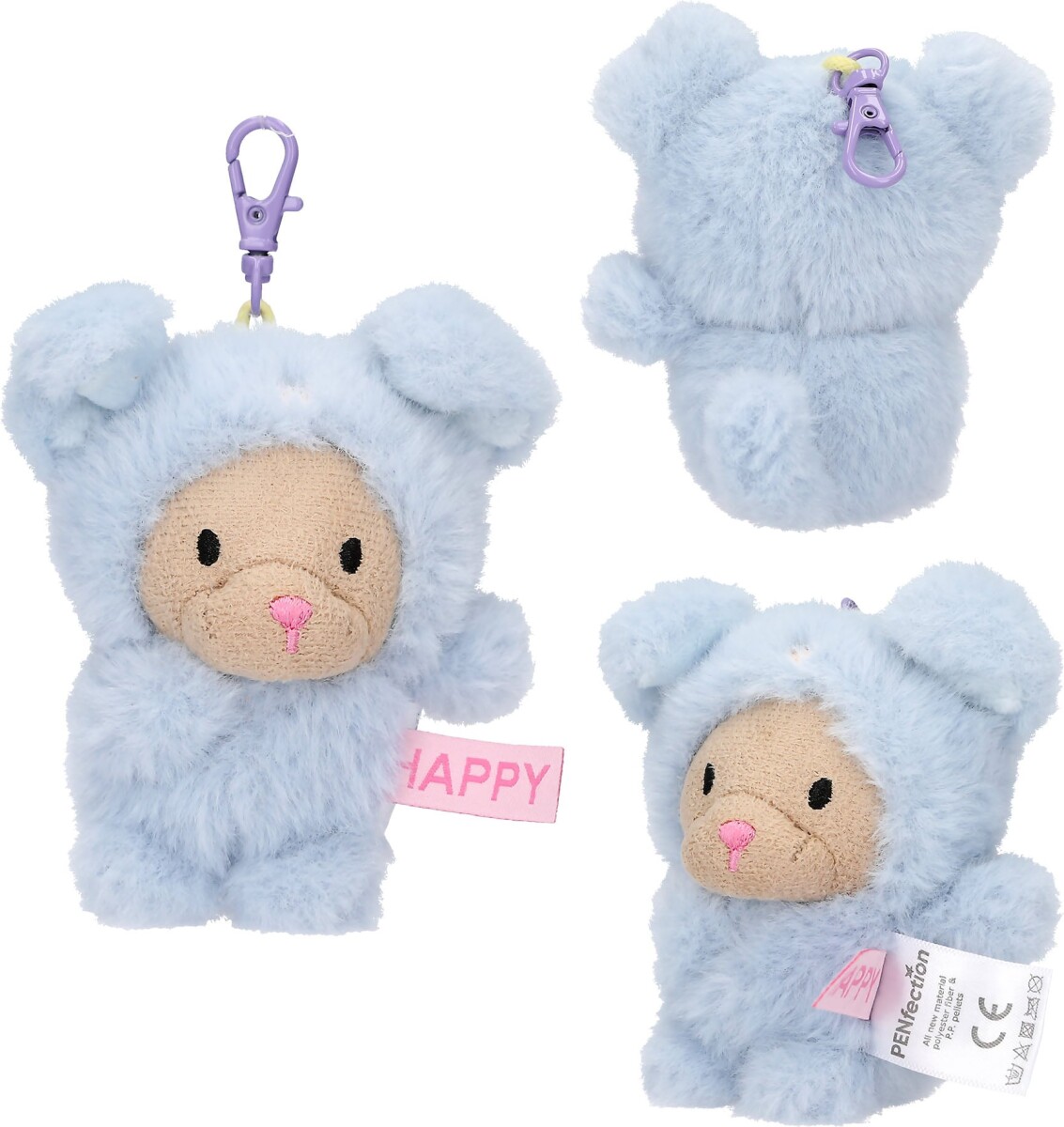 Penfection - Tiny Crew Doggy Plysvedhæng - Assorteret