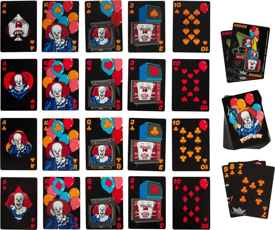 Pennywise Playing Cards In A Tin