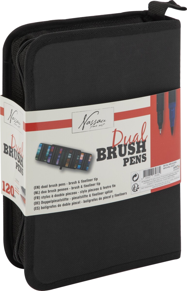 Nassau - Dual Pens - 2-I-1 - 120 Stk