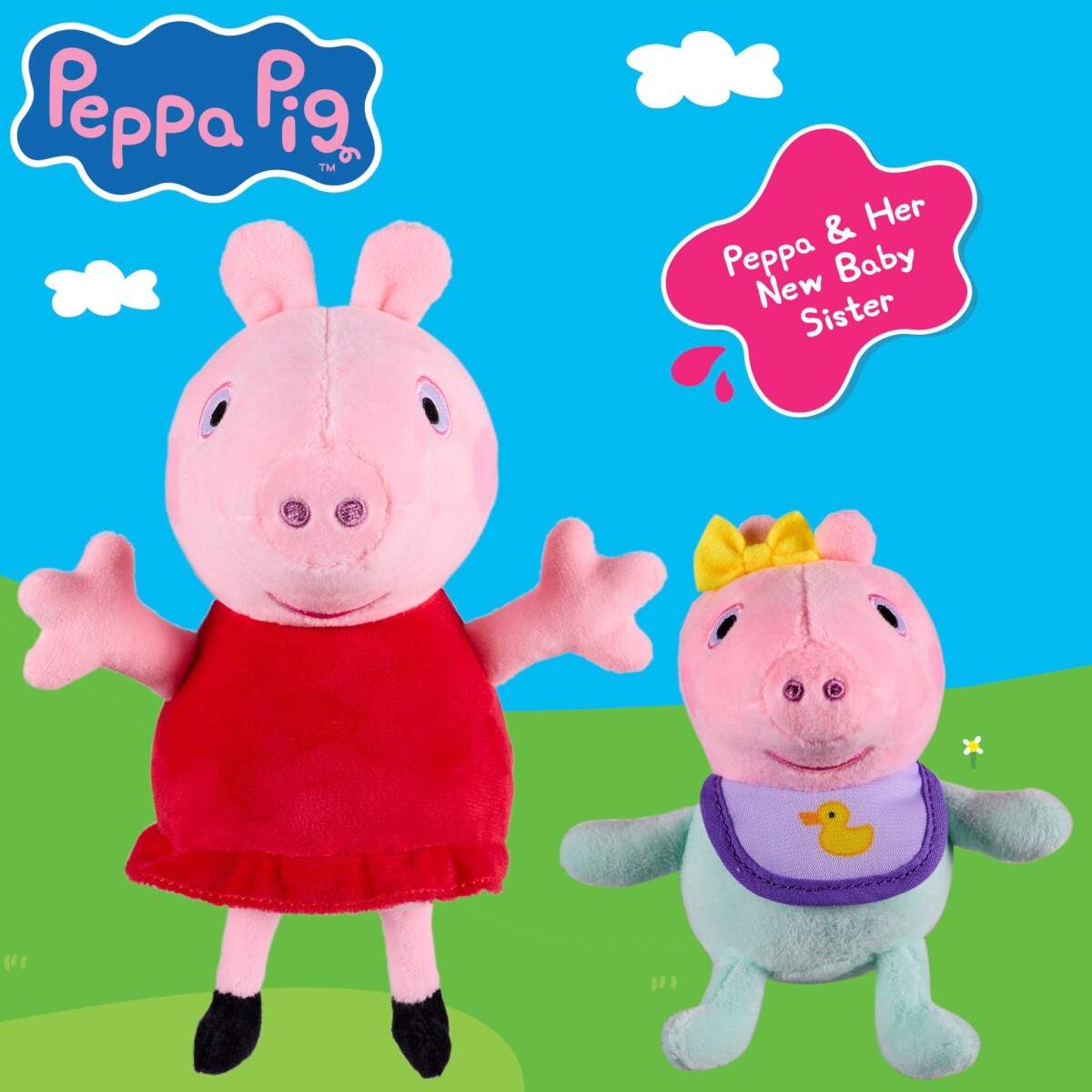 Peppa Pig - Plush 2Pk 8422