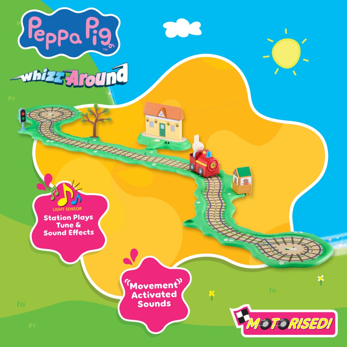 Peppa Pig - Whizz Around Clickety Clack Train 8344