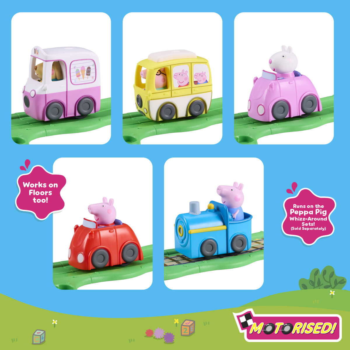 Peppa Pig - Whizz Around Little Vehicle 1 Stk Assorteret