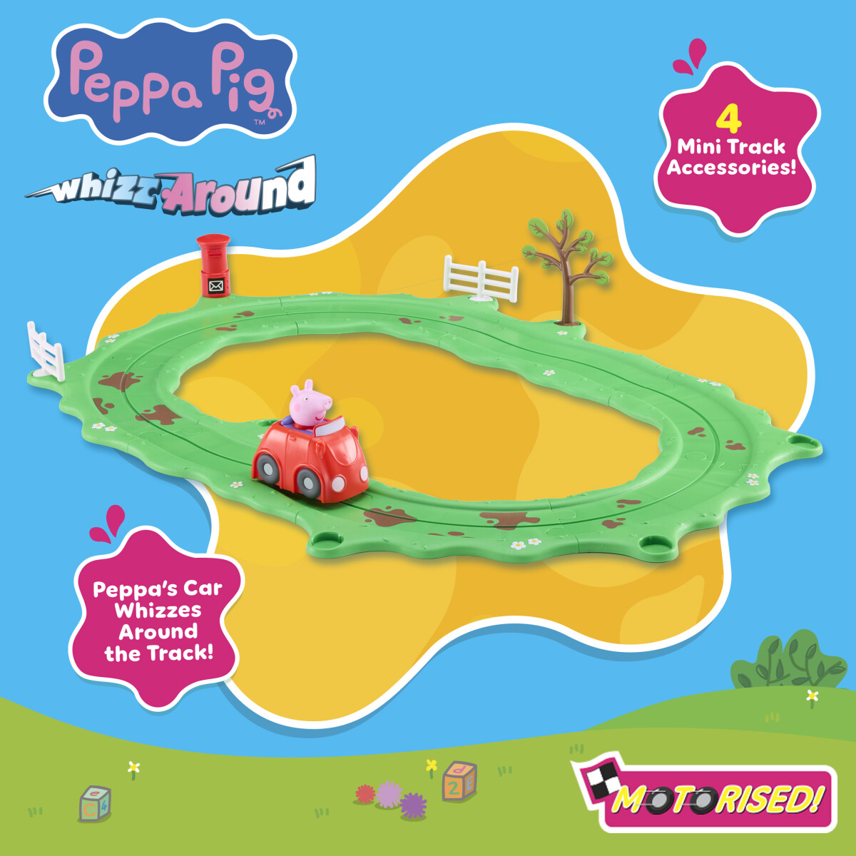 Peppa Pig - Whizz Around Peppa Red Car