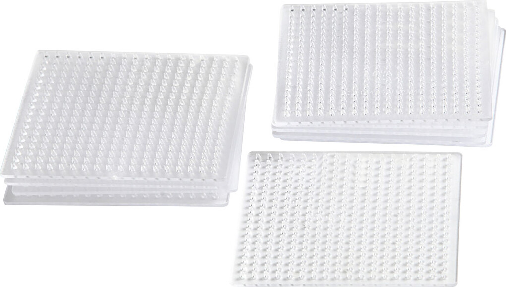 Perleplade - Lille Kvadrat Firkant - Medium - Str 7X7 Cm - 10 Stk