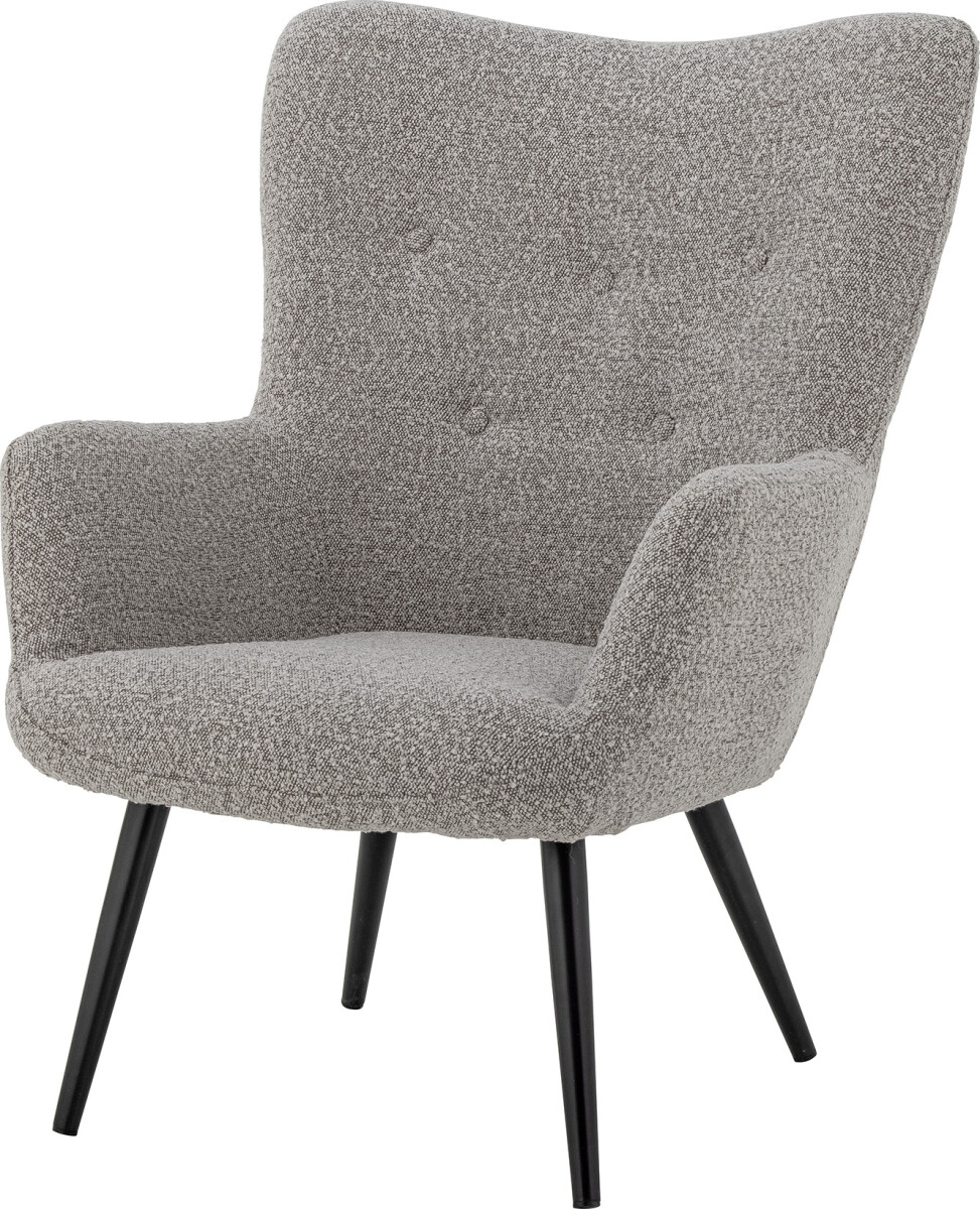 Bloomingville - Perry Loungestol - Natur - Polyester Stof