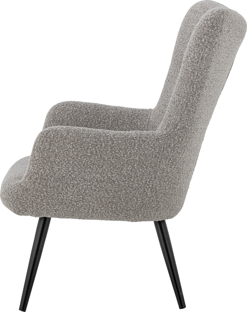 Bloomingville - Perry Loungestol - Natur - Polyester Stof