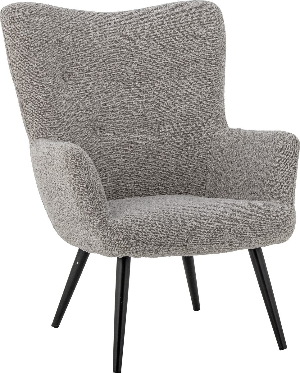 Bloomingville - Perry Loungestol - Natur - Polyester Stof