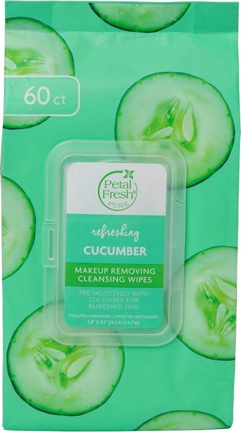Petal Fresh - Pure Cucumber Makeup Removing Wipes