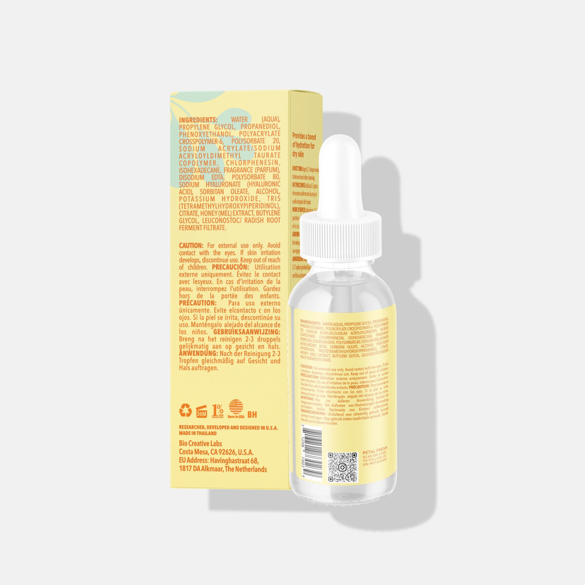 Petal Fresh - Pure True Hydration Moisture Boost Serum-Honey
