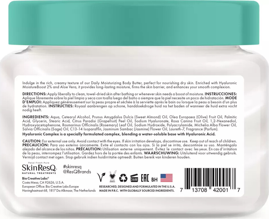 Petal Fresh - Skin Resq Daily Moisturizing Body Butter - 473 Ml