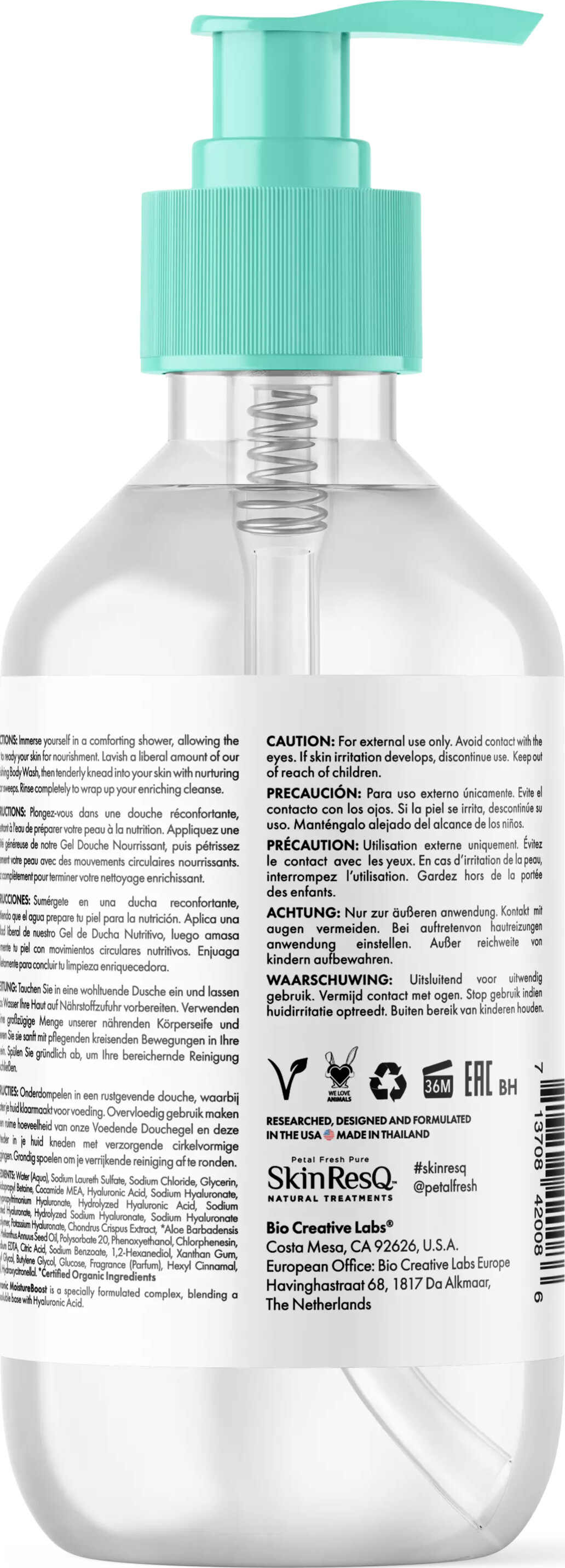 Petal Fresh - Skin Resq Norishing Body Wash - 473 Ml