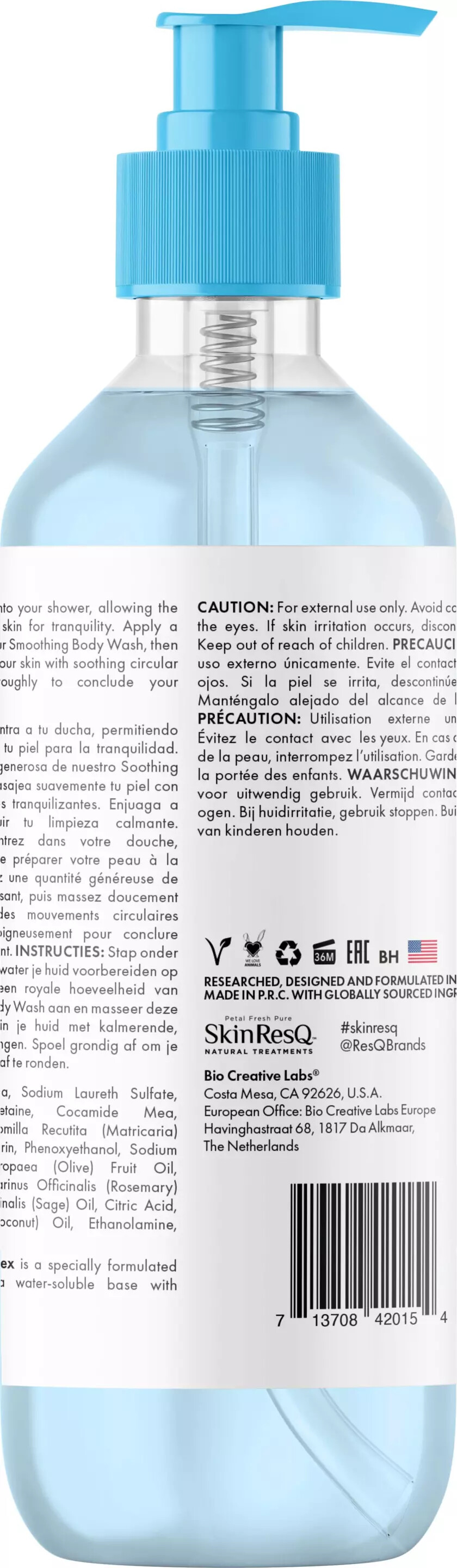 Petal Fresh - Skin Resq Smoothing Body Wash - 950 Ml