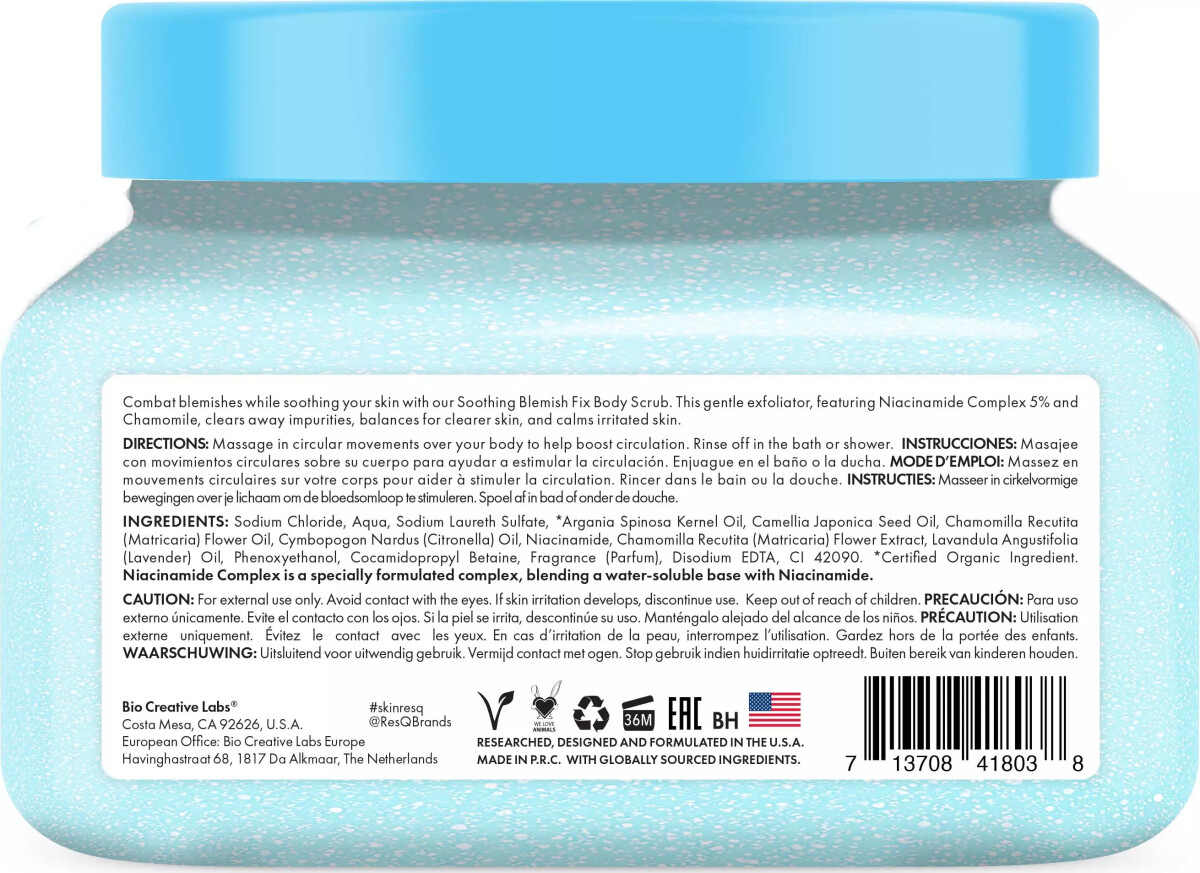 Petal Fresh - Skin Resq Soothing Blemish Fix Scrub - 473 Ml