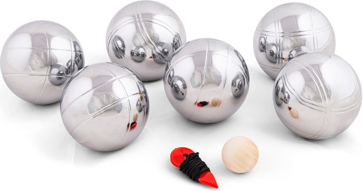 Petanque Spil - Sæt Med 6 Kugler