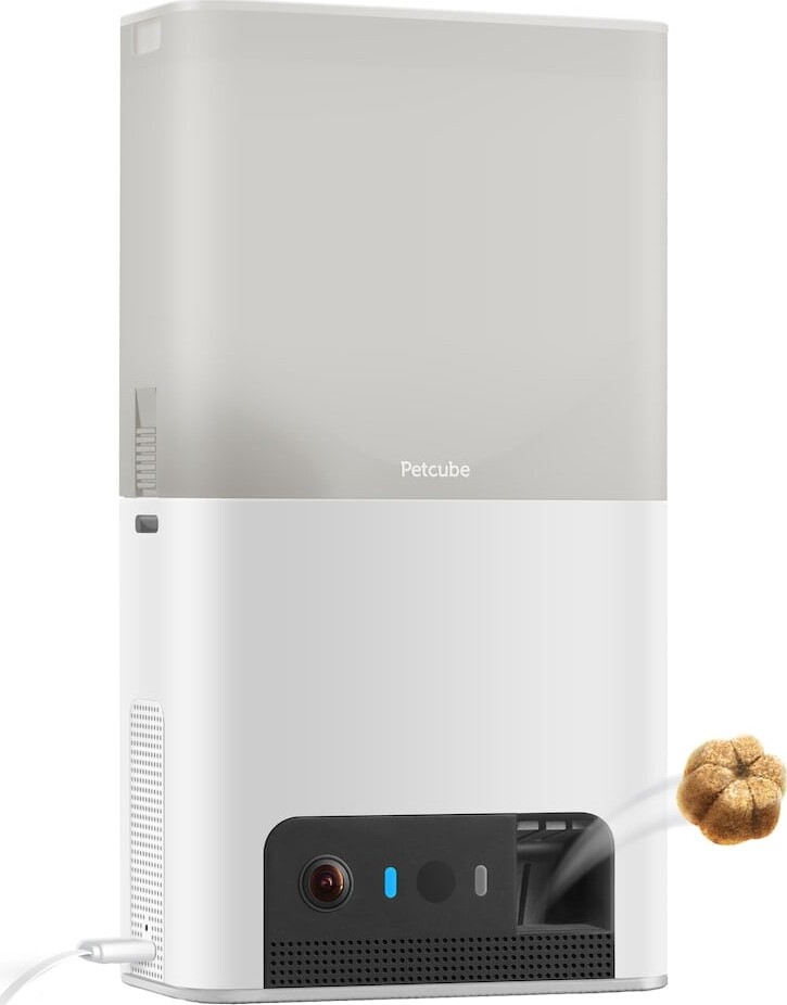 Petcube- Bites 2 Lite Interaktivt Wifi Kamera Med App Styring Og Godbid