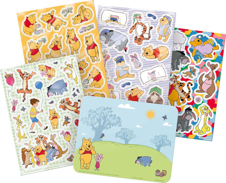 Winnie The Pooh - Window Stickers - Peter Plys Vindue Klistermærker
