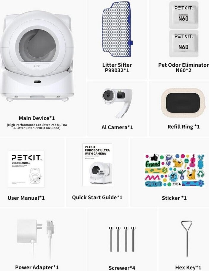 Petkit - Kattebakke Purobot Ultra