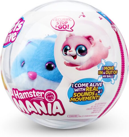 Zuru Pets Alive - Hamster Mania - Series 1 - Interaktiv Hamster