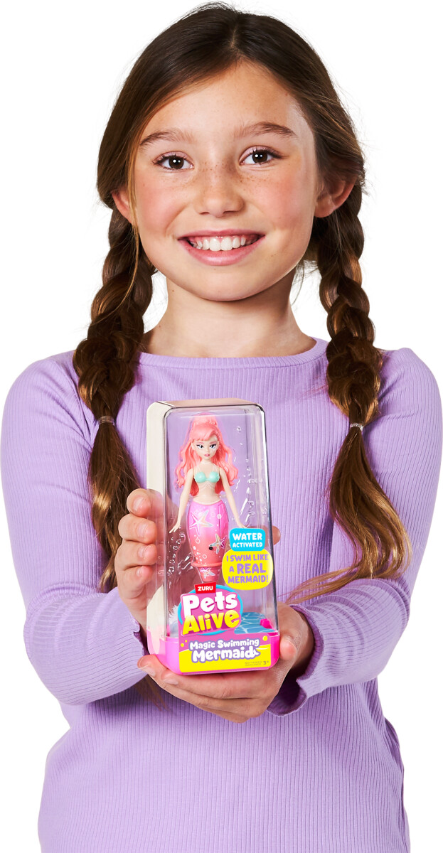 Zuru Pets Alive - Magic Swimming Mermaid - Havfrue - Sea Star