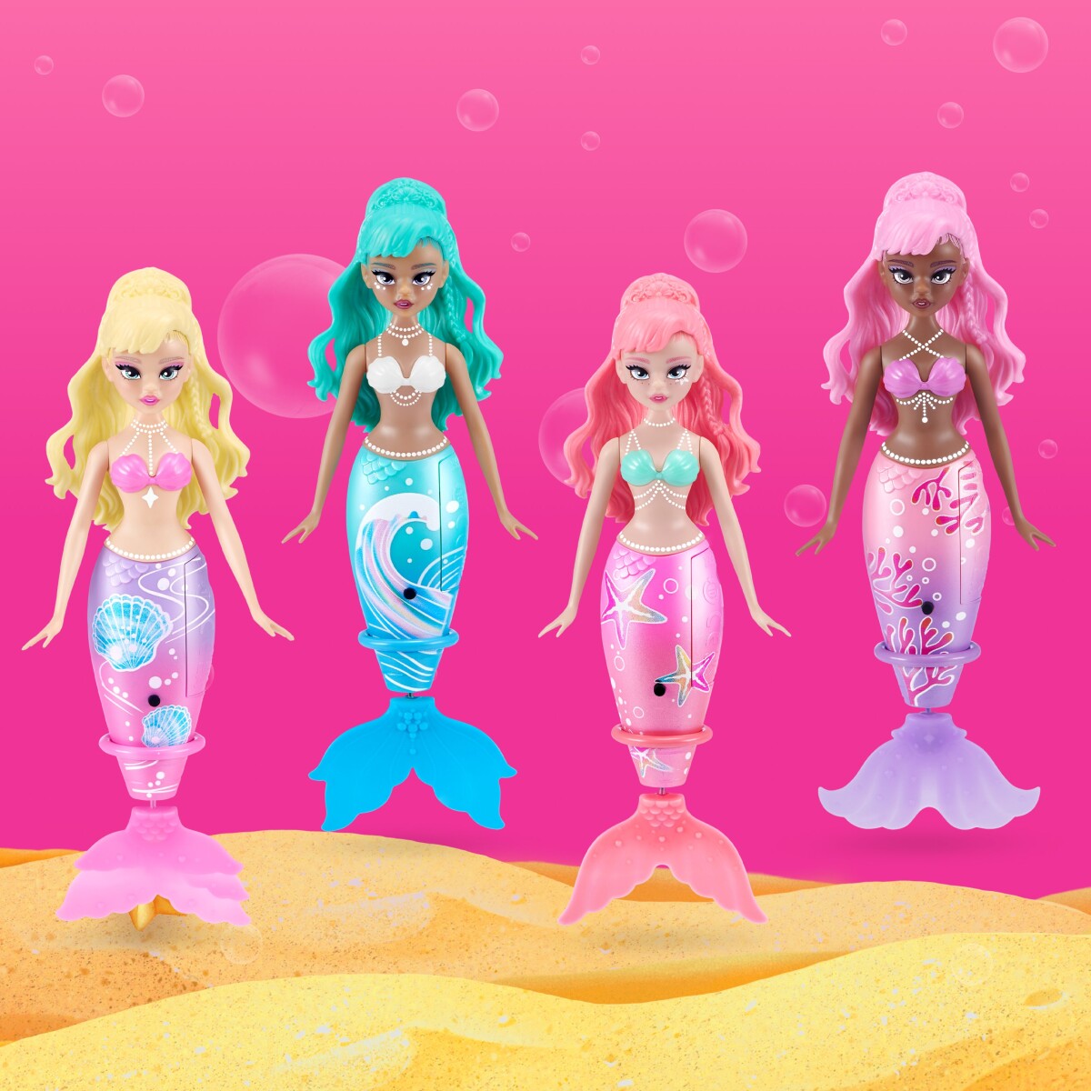 Zuru Pets Alive - Magic Swimming Mermaid - Havfrue - Sea Wave