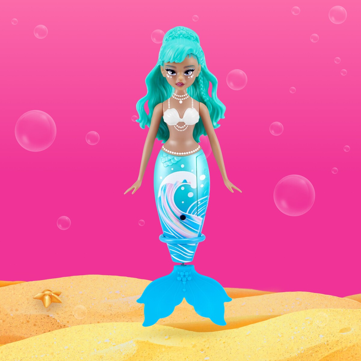 Zuru Pets Alive - Magic Swimming Mermaid - Havfrue - Sea Wave