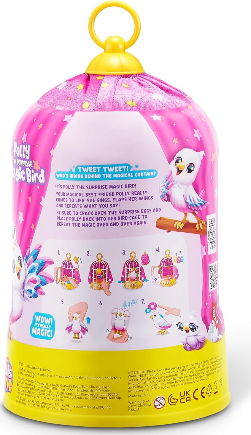 Zuru Pets Alive - Polly The Surprise - Magic Bird