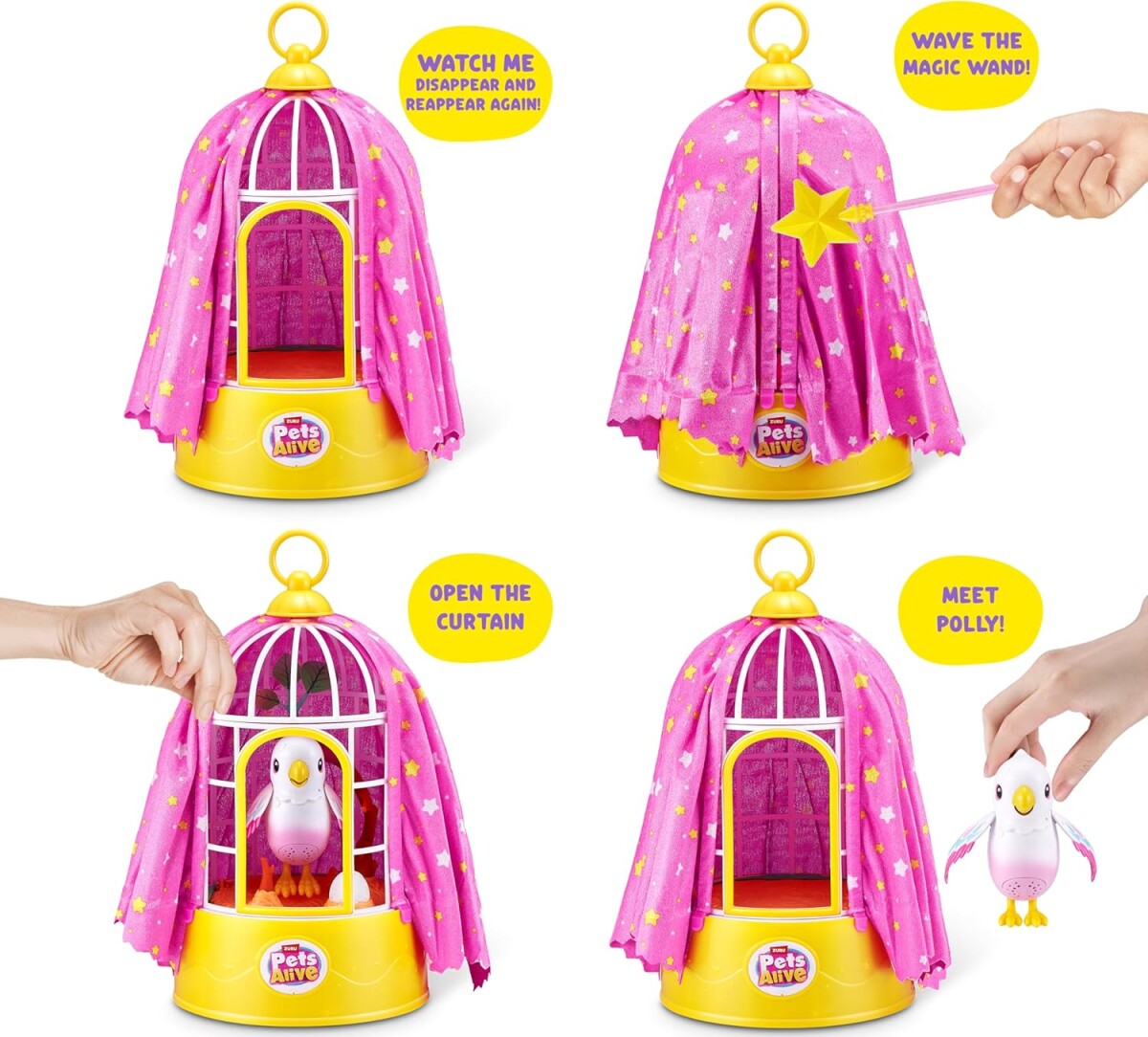 Zuru Pets Alive - Polly The Surprise - Magic Bird