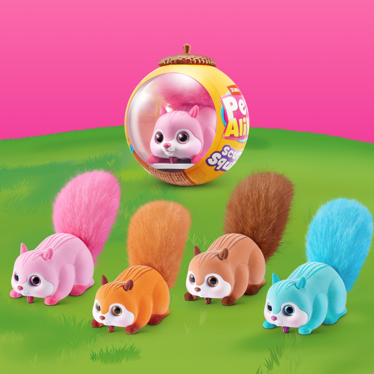 Pets Alive - Scurry N Squirrel S1 9565 - Assorteret